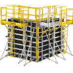 Alu Maxima Assemblage Passerelle de securite integree COFFRAGES COSMOS